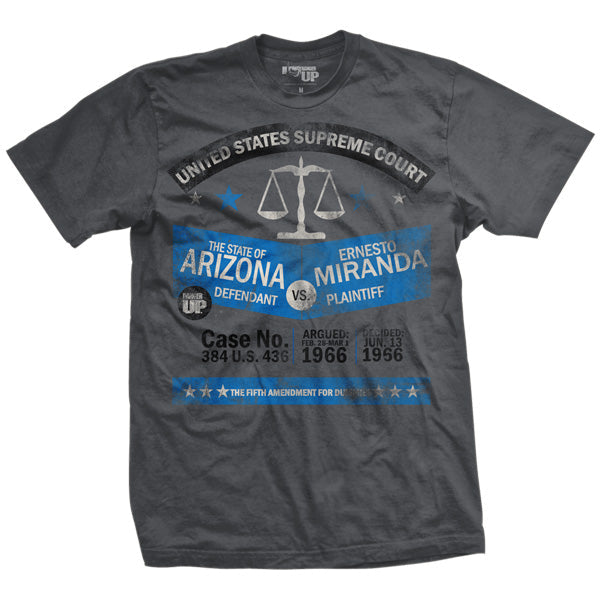 Miranda V Arizona T-Shirt Hoodie, Sweatshirt | ZylaModa.com (Image 1)
