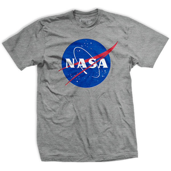 Mens NASA "Meatball" Insignia- Gray - T-Shirt Hoodie, Sweatshirt | ZylaModa.com (Image 1)