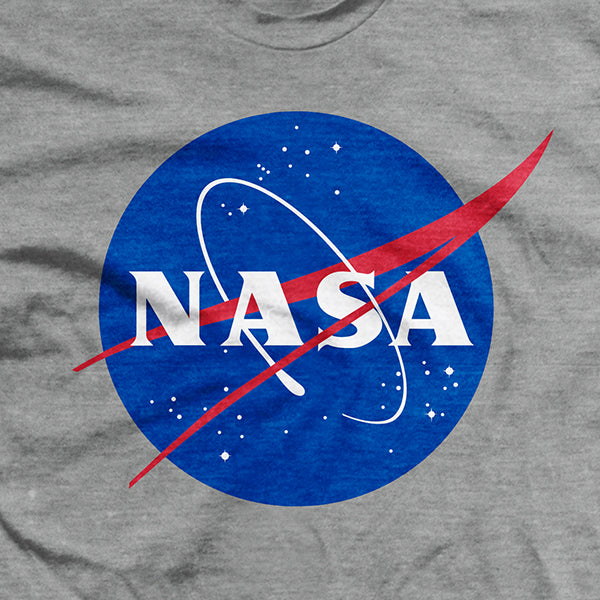 Mens NASA "Meatball" Insignia- Gray - T-Shirt - Wholesale Hoodie, Sweatshirt | ZylaModa.com (Image 2)
