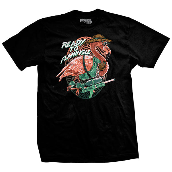 Ready to Flamingle T-Shirt Hoodie, Sweatshirt | ZylaModa.com (Image 1)