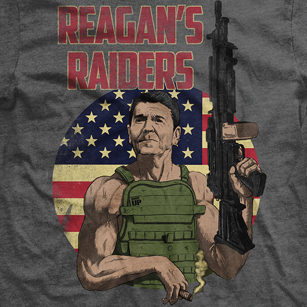 Reagan's Raiders T-Shirt Hoodie, Sweatshirt | ZylaModa.com (Image 2)