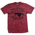 Fully Automatic Freedom T-Shirt Red Hoodie, Sweatshirt | ZylaModa.com (Image 1)
