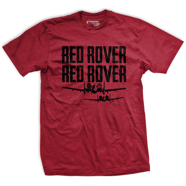 Red Rover A-10 T-Shirt Hoodie, Sweatshirt | ZylaModa.com (Image 1)