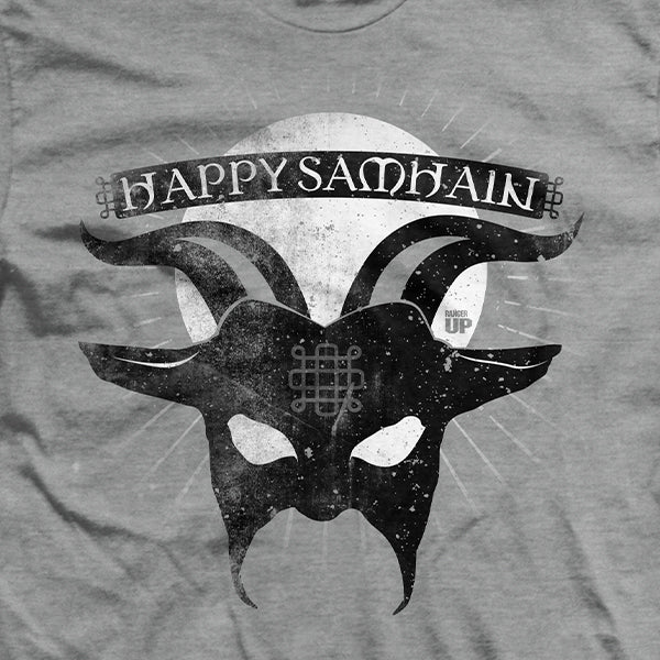 Halloween - Happy Samhain T-Shirt Hoodie, Sweatshirt | ZylaModa.com (Image 2)