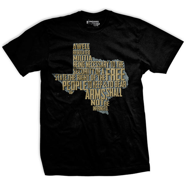 The Texas 2nd Amendment T-Shirt Hoodie, Sweatshirt | ZylaModa.com (Image 1)