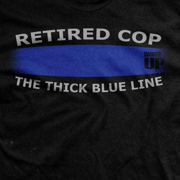 Thick Blue Line T-Shirt Hoodie, Sweatshirt | ZylaModa.com (Image 2)