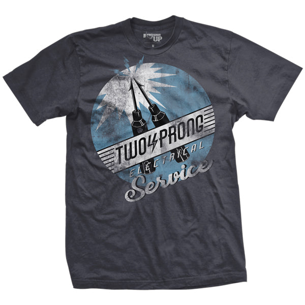 Two Prong Electrical Service T-Shirt Hoodie, Sweatshirt | ZylaModa.com (Image 1)