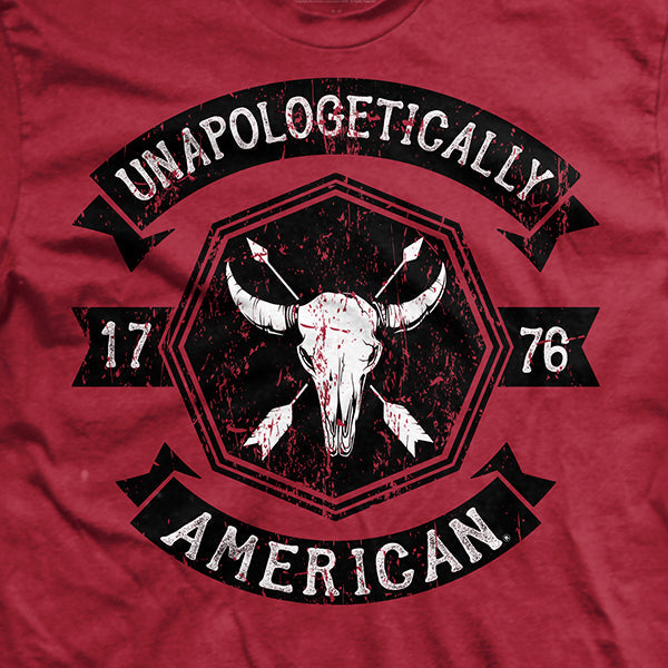 Unapologetically American Bison T-Shirt Hoodie, Sweatshirt | ZylaModa.com (Image 2)