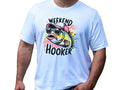 Weekend H@@ker Fishing T-Shirt for Men, Funny Shirt for Men Who Fish, Sarcastic Graphic Tee for Fisherman Hoodie, Sweatshirt