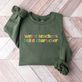 Weird Teachers Build Character Shirt, Teachers Sweatshirt, Teacher Gift, Teacher Appreciation Hoodie, Funny Teacher Tee