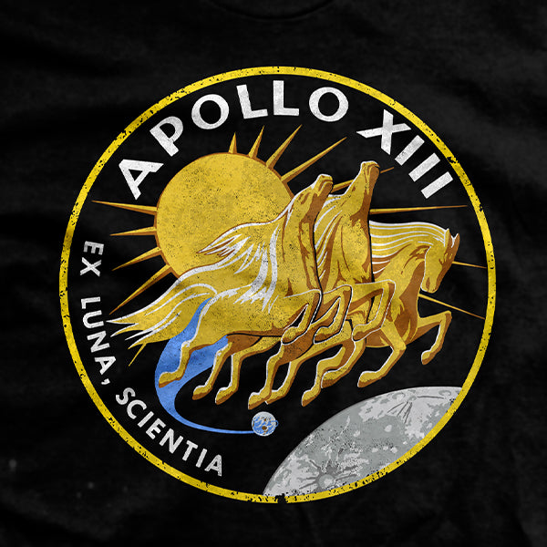 Apollo 13 Mission Patch T-Shirt Hoodie, Sweatshirt | ZylaModa.com (Image 2)