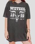 Wetzel est 1992 Sweatshirt, Wetzel Bullhead Shirt, Wetzel 90s Country Music Shirt, Western Shirt, Sweatshirt, Hoodie