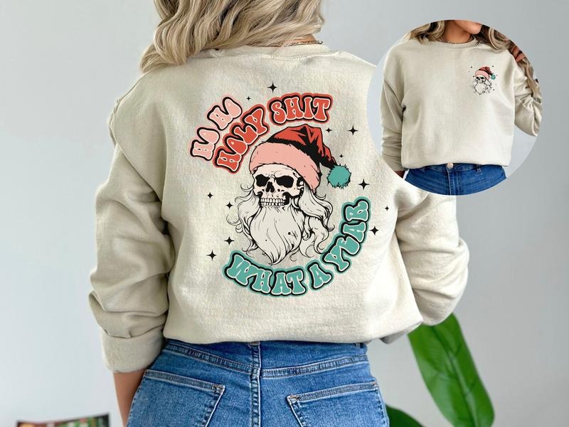What A Year Christmas Santa Sweatshirt T-Shirts, Hoodie | ZylaModa.com