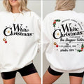 White Christmas Movie 2 Sides Sweater, Wallace and Davis Shirt, Haynes Sisters Crewneck, Christmas White Movie 1954...