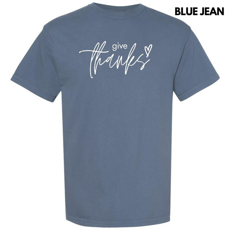 White Give Thanks Comfort Colors T-Shirt 'NLB' Hoodie, Sweatshirt | ZylaModa.com