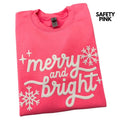 White Merry & Bright PUFF Sweatshirt T-Shirts, Hoodie | ZylaModa.com