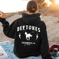 White Pony Back Hoodie, Deftoness Merch, Heavy Metal Band Shirt, Unisex Sweater Pullover Tee Sweatshirt | ZylaModa.com