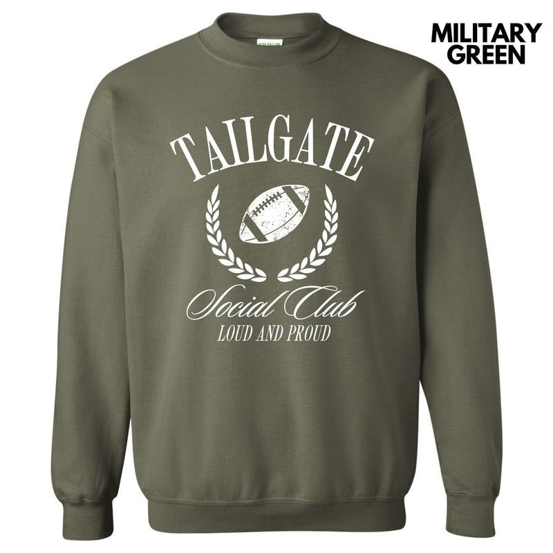 White Tailgate Social Club Sweatshirt 'NLB' T-Shirts, Hoodie | ZylaModa.com