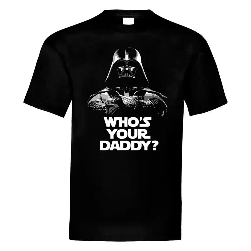 Who's Your Daddy Cotton Unisex T-shirt, Streetwear Crewneck For Men Women Hoodie, Sweatshirt | ZylaModa.com