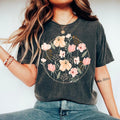 Wildflower Tshirt, Flower Shirt, Gift for Women, Ladies Shirts, Flowers Lover Shirt, Wild Flowers Shirt, Floral Tshirt...