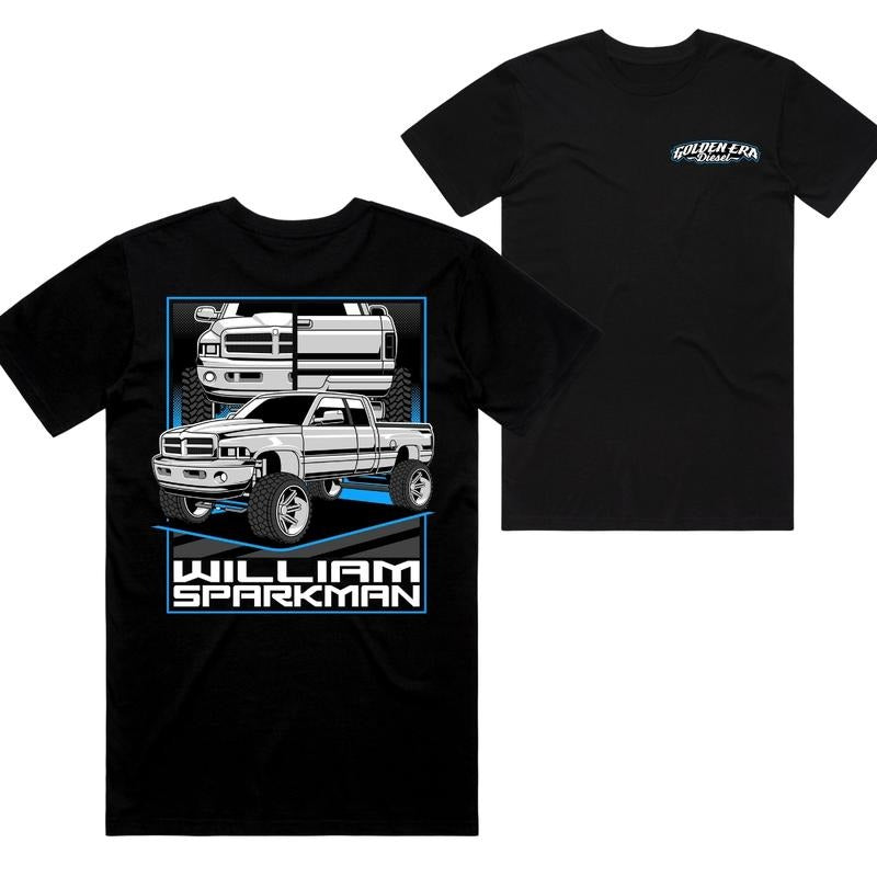 William Sparkman 2nd Gen T-shirt, Graphic Truck Tee, Stylish Car Merch for Automotive Enthusiasts Hoodie, Sweatshirt