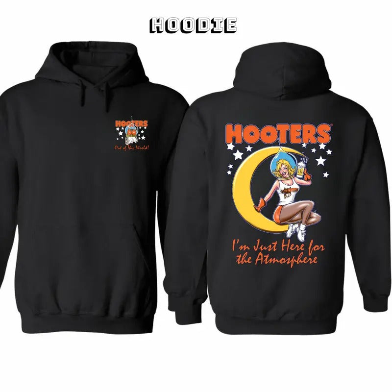 Vintage Hooters Moon Here Atmosphere Hoodie/Sweatshirt/T-Shirt, For Men/Women