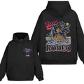 Vintage C00R Rodeo Cowboy Graphic 2 Sides Hoodie/Sweatshirt(No Hood)/T-Shirt, For Men/Women