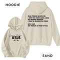 Dear Person Behind Me, Love Like Jesus 2 Sides Hoodie/Sweatshirt/T-Shirt, For Men/Women