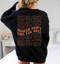 Women Don't Owe You Shit Hoodie, Feminist Sweatshirt For Mom, Strong Women Shirt, Preppy Feminist Af Gifts For Best Friends