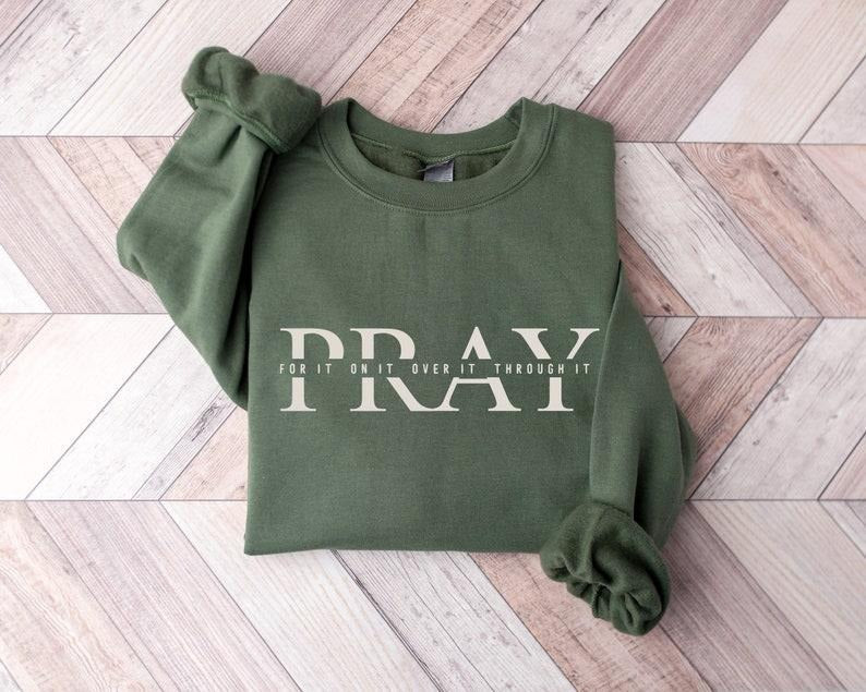 Women Of The Bible Sweater, Christian Women Sweater, Prayer Shirt, Praying Women Crewneck, Jesus Church Christian Pray...