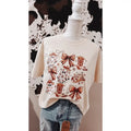 Women's Halloween Themed Ghost Print Round, Ghost Halloween Shirt, Halloween Hoodie, Sweatshirt | ZylaModa.com