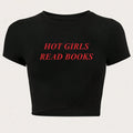 Women's Letter Print Round Neck Crop Tee, Casual Short Sleeve Crew Neck T-shirt for Daily Wear, Ladies Clothes for All...
