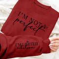 Women's Letter Print Round Neck Drop Shoulder Sweatshirt, Casual Long Sleeve Crew Neck Pullover for Fall & Winter,...