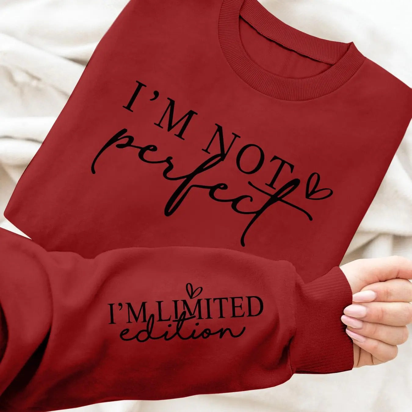 Women's Letter Print Round Neck Drop Shoulder Sweatshirt, Casual Long Sleeve Crew Neck Pullover for Fall & Winter,...