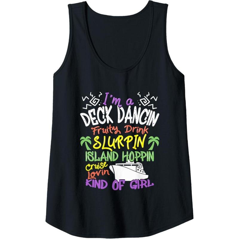 Womens Cruise Ship Loving Kind of Girl - Cruising Tank Top Made in USA T-Shirts, Hoodie, Sweatshirt | ZylaModa.com