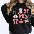 Work Cute Nurse Crewneck, Nurse Coquette Bow Sweater, NICU Sweaters, New Nurse Gift, Soft Girl Nurse Graduation Gift...