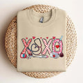 XOXO Nurse Sweatshirt - Valentines Day Shirt for Nurses - Unisex Cotton T-shirt - Fabric Hoodie | ZylaModa.com