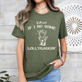 Y'all Mind If I Do Some Lollygagging Tshirt, Western Cowboy Frog Shirt, Humorous Frog T-Shirt, Retro Farmer Sweater...