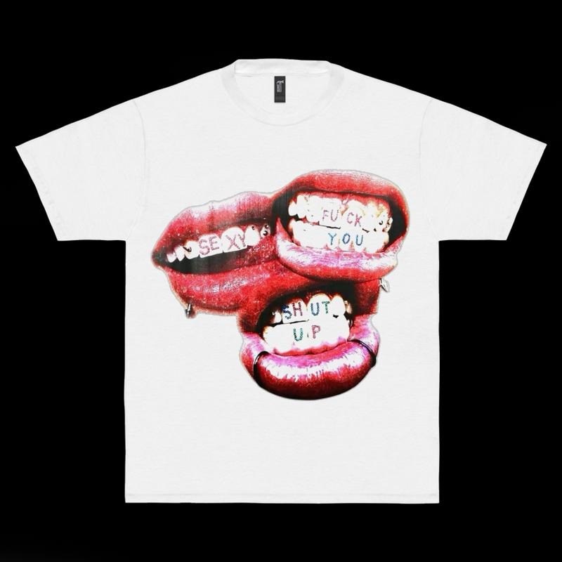 Y2K Words That Make You Fall In Love Graphic Tees Top Shirt Streetwear Clothing Unisex Trendy Oversized Womenswear...