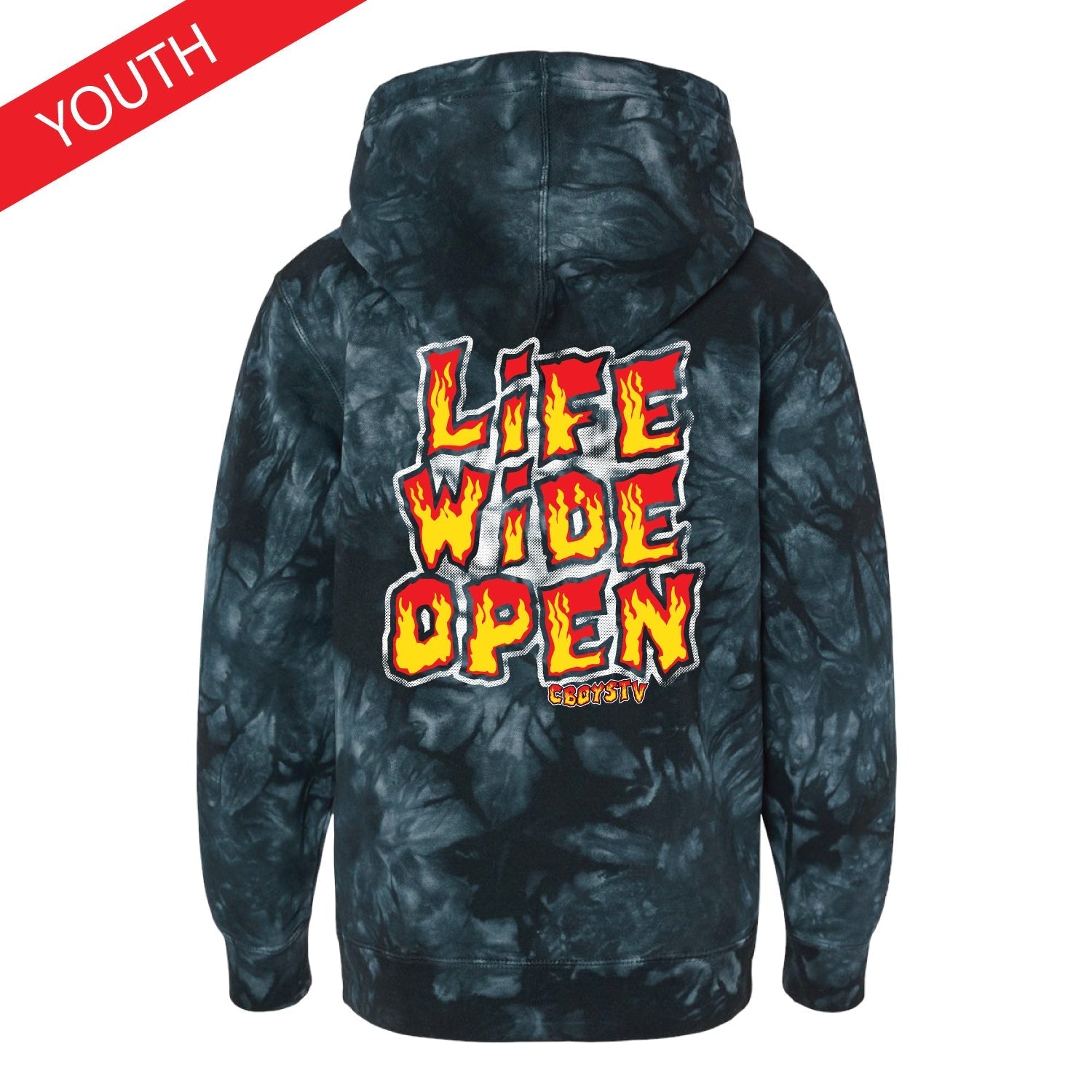 YOUTH - Shred the Flames Hoodie T-Shirts, Sweatshirt | ZylaModa.com (Image 1)