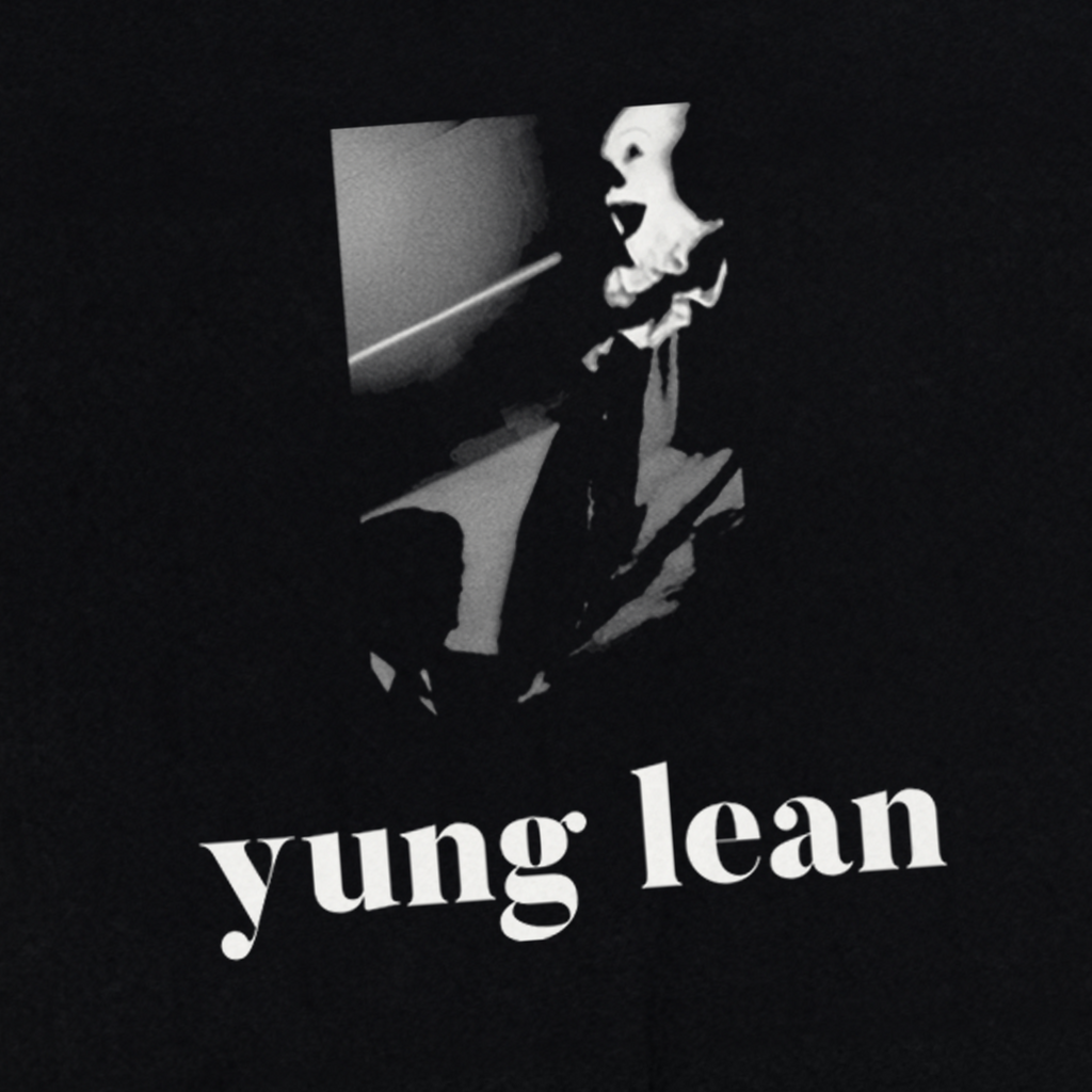 YUNG LEAN 'PENNYWISE' '24 MERCH HEAVYWEIGHT BLACK T-SHIRT Hoodie, Sweatshirt | ZylaModa.com (Image 2)