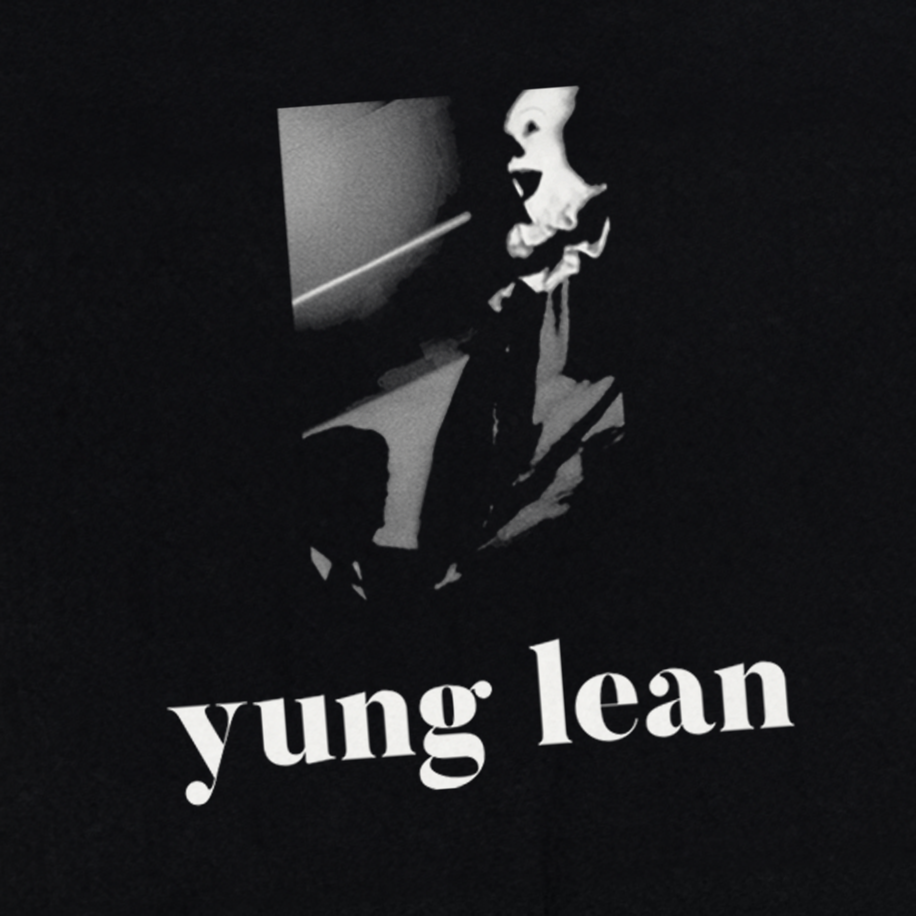 YUNG LEAN 'PENNYWISE' '24 MERCH HEAVYWEIGHT BLACK T-SHIRT Hoodie, Sweatshirt | ZylaModa.com (Image 2)