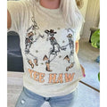 Yee Haw Skeleton Graphic T-shirt Hoodie, Sweatshirt | ZylaModa.com