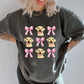 Yellow Lab with Bows Shirt ~ Unisex Apparel Relaxed Fit Printed In The USA Clothing Womenswear Casual Comfort Cotton Top...