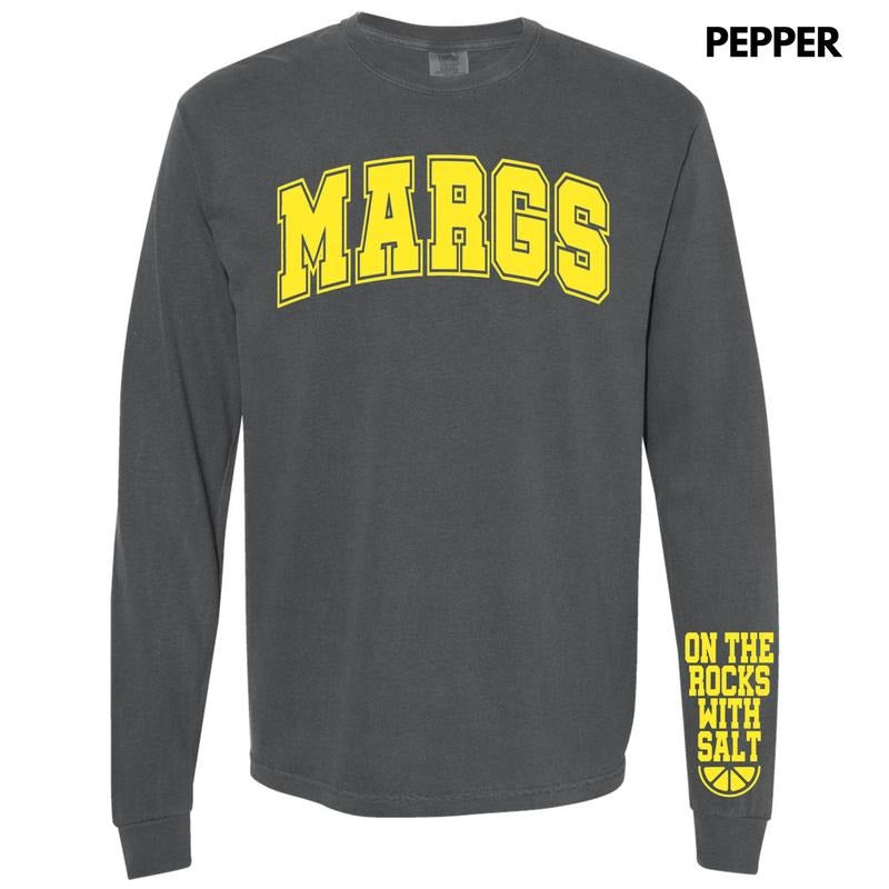 Yellow MARGS Long Sleeve Comfort Colors T-Shirt Hoodie, Sweatshirt | ZylaModa.com