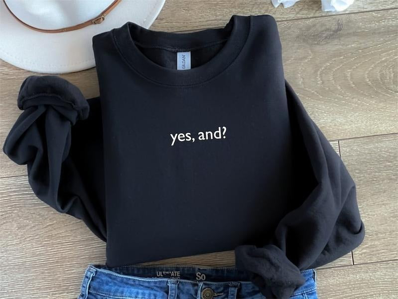 Yes, And? Crewneck Sweatshirt, AG7 Shirt, Sweatshirt, Graphic Sweatshirt, New song 2024, Album Music Hoodie | ZylaModa.com