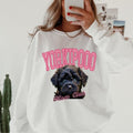 Yorkipoo Mom Club Sweatshirt ~ Sweatshirt Unisex Apparel Relaxed Fit Printed in the USA Clothing Womenswear Casual and...