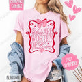 You Are Worthy Shirt Comfort Colors, Valentine's Day Women's Tee, Valentine Women's Tshirt Hoodie, Sweatshirt | ZylaModa.com