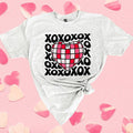 Z Xoxo Disco Heart Soft Graphic Tee Hoodie, Sweatshirt | ZylaModa.com