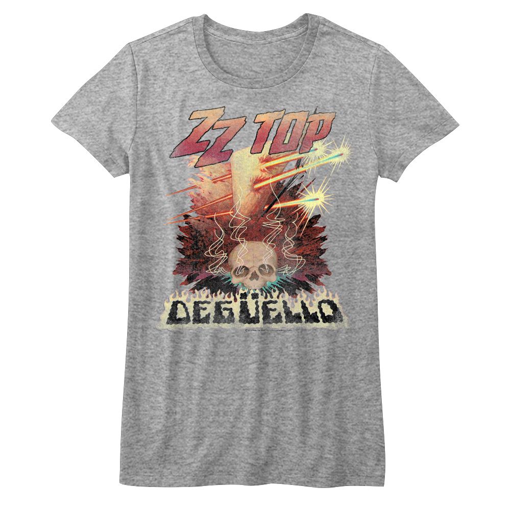 ZZ Top Deguello Official Ladies Heather T-Shirt Hoodie, Sweatshirt | ZylaModa.com